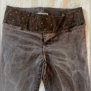 Brown soft and stretchy pants